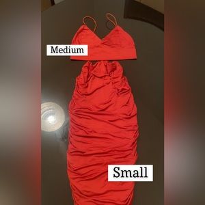 Two piece party dress